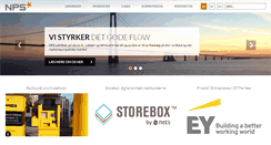 Desktop Screenshot of nps.dk